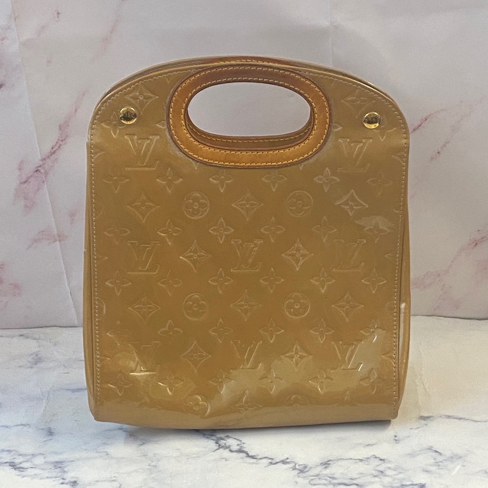 GUC Louis Vuitton Maple Leather Vernis Handbag - Picture 2 of 7